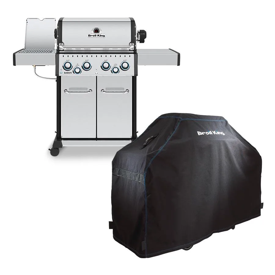 Broil King Baron™ S 490 Pro Ir Lp Grill W/Cover - Made In Usa