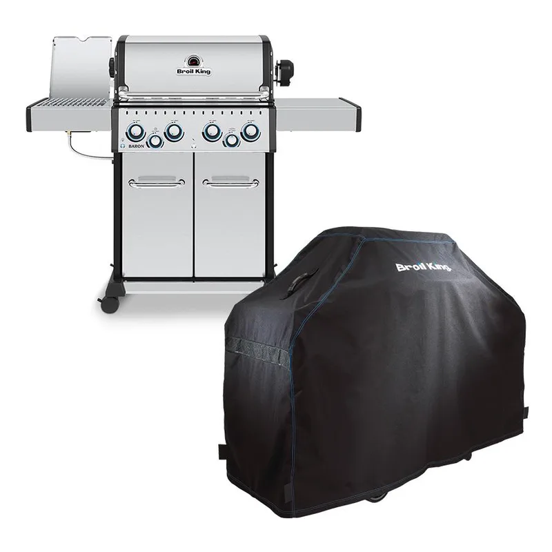 Broil King Baron™ S 490 Pro Ir Lp Grill W/Cover - Made In Usa