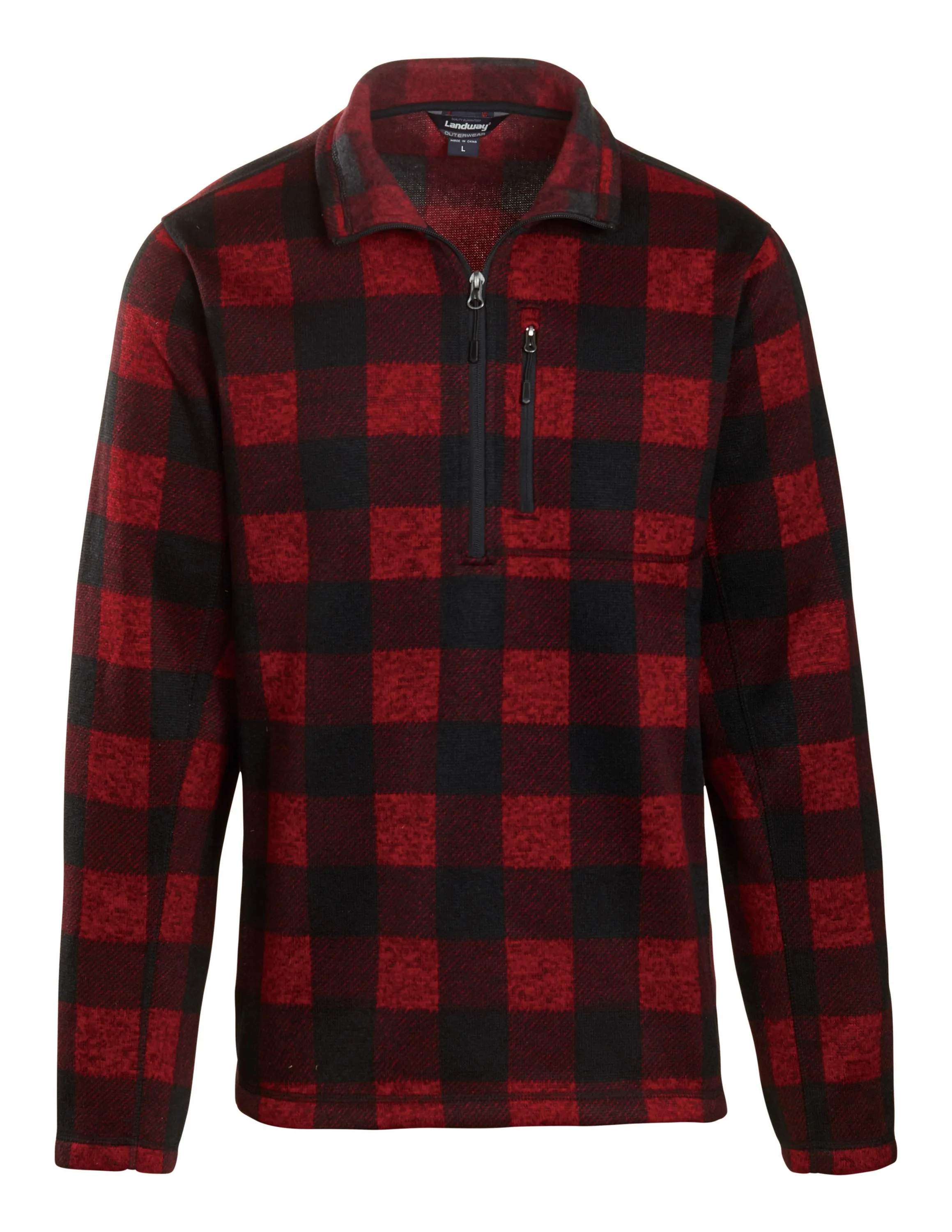Red/Black Blank Front