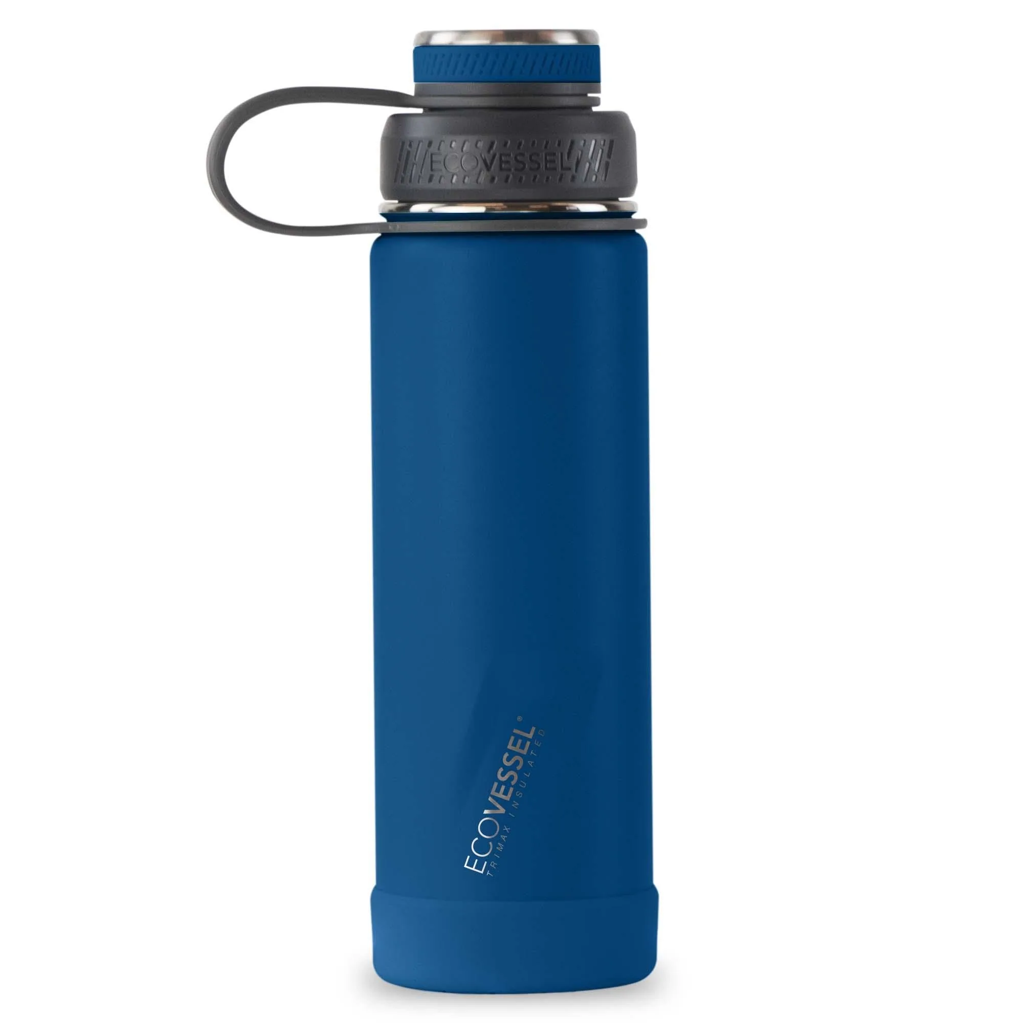 EcoVessel Boulder 20 Oz Trimax® Ss Water Bottle - Nightfall Navy