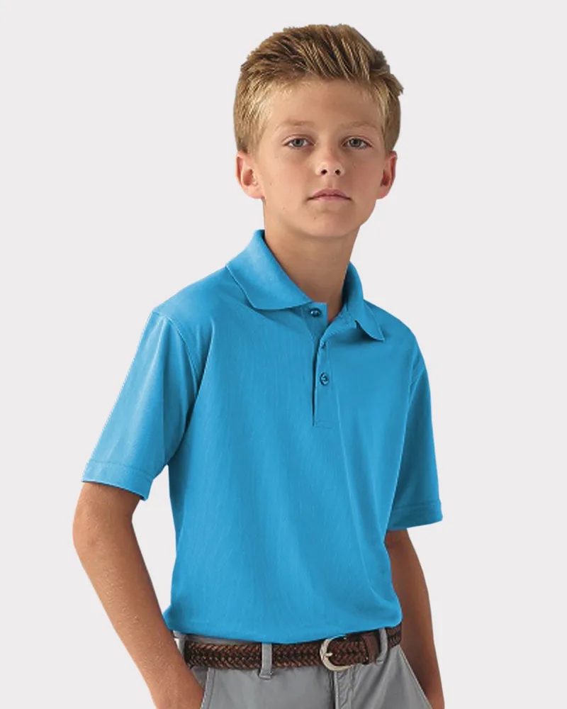 Paragon® Youth Saratoga Performance Mini Mesh Polo Shirt