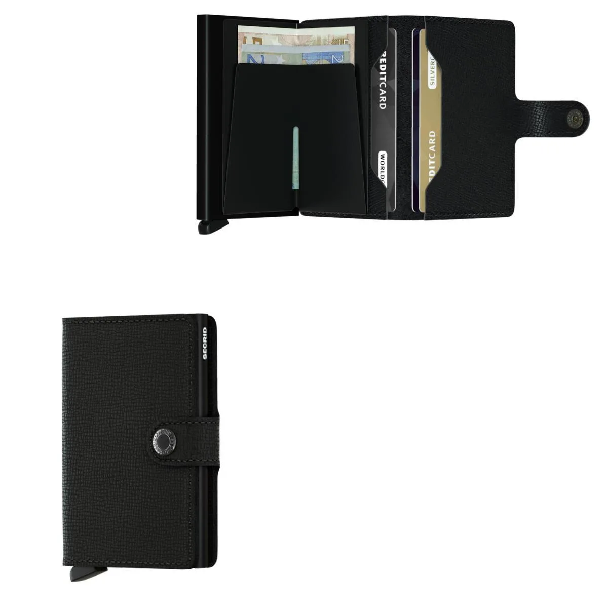 Secrid Miniwallet Crisple - Black