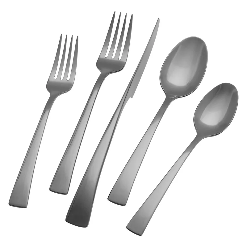 Zwilling Bellasera Slate 20Pc 18/10 Stainless Steel Flatware Set