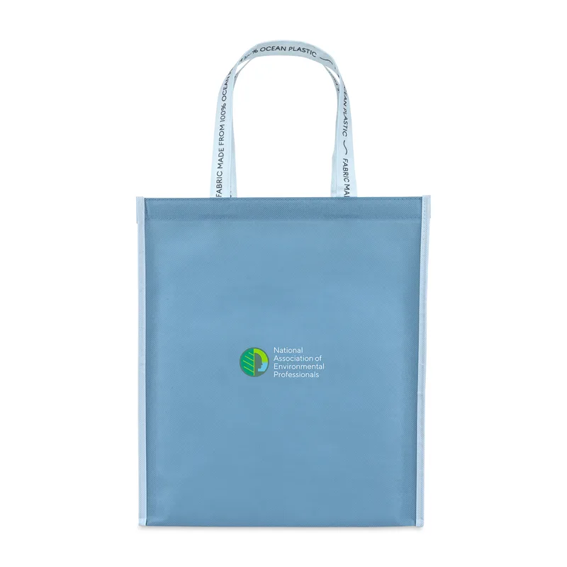 Out of the Ocean® Reusable Large Shopper with Click N' Stay® - Slate Grey