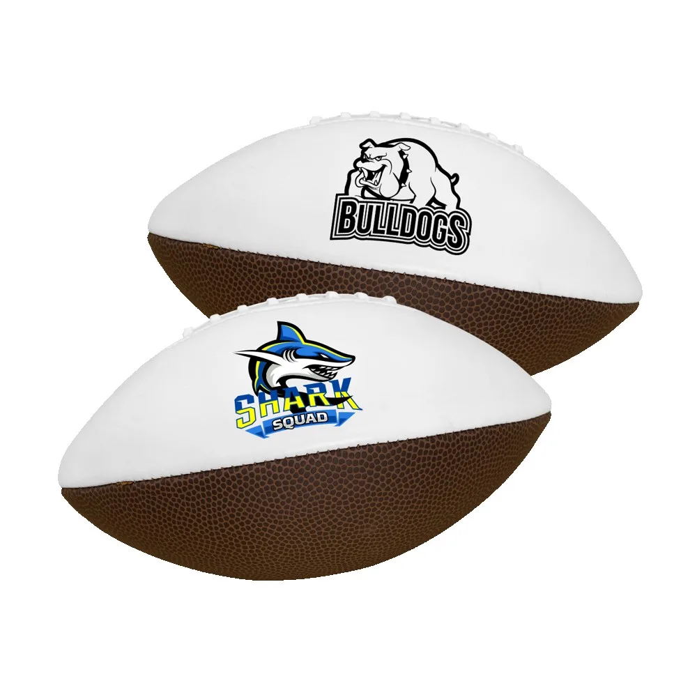 10" Premium Matte Mid-Size Synthetic Leather Signature Football