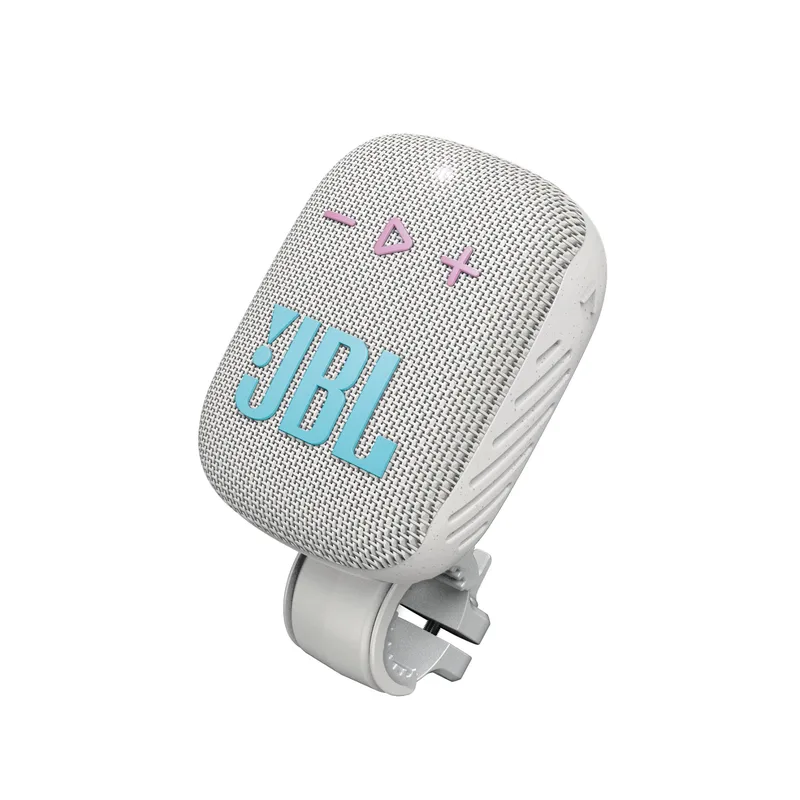 JBL Wind3S Portable Bluetooth Speaker For Cycles Gray