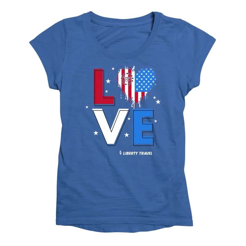 Freedom250 - ACE Ladies' Slub Scoop Neck T-Shirt view 4