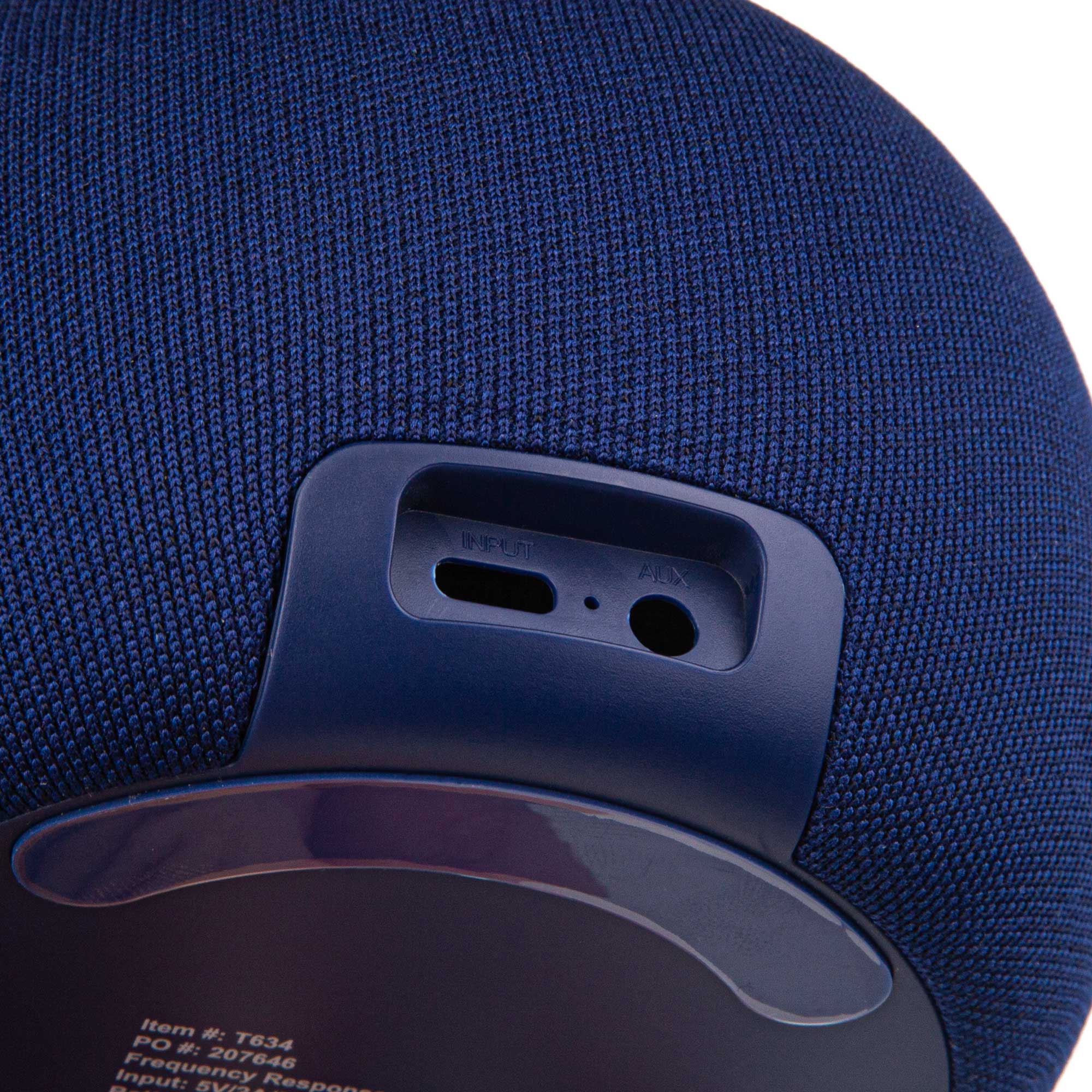 Navy Blue/Brown Charge Port