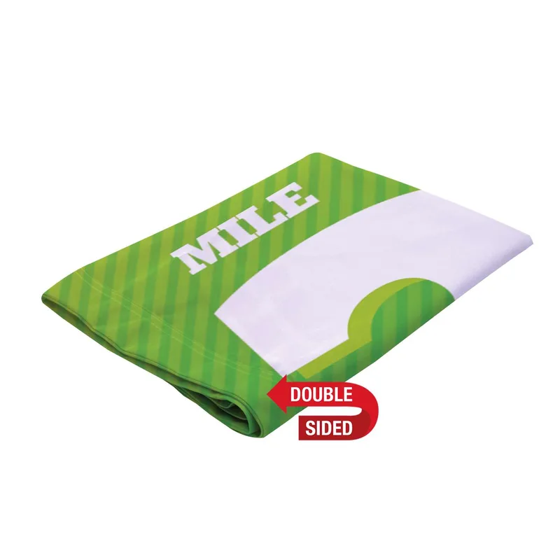 14.5' Premium Rectangle Sail Sign Flag, 2-Sided