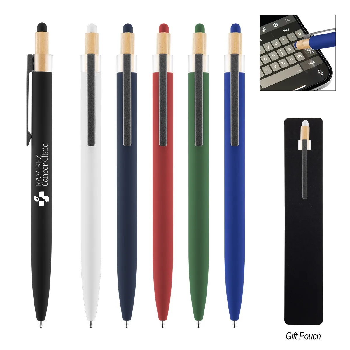 Arlo Recycled Aluminum Stylus Pen view 2