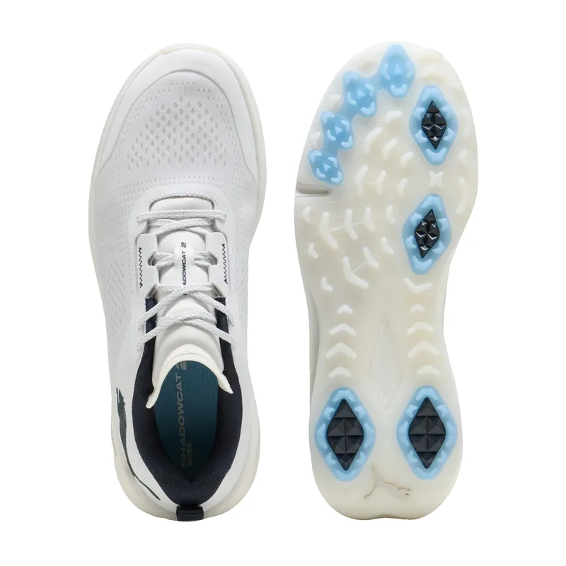 Puma Shadowcat NITRO 2.0 Golf Shoes - Puma White/Deep Navy
