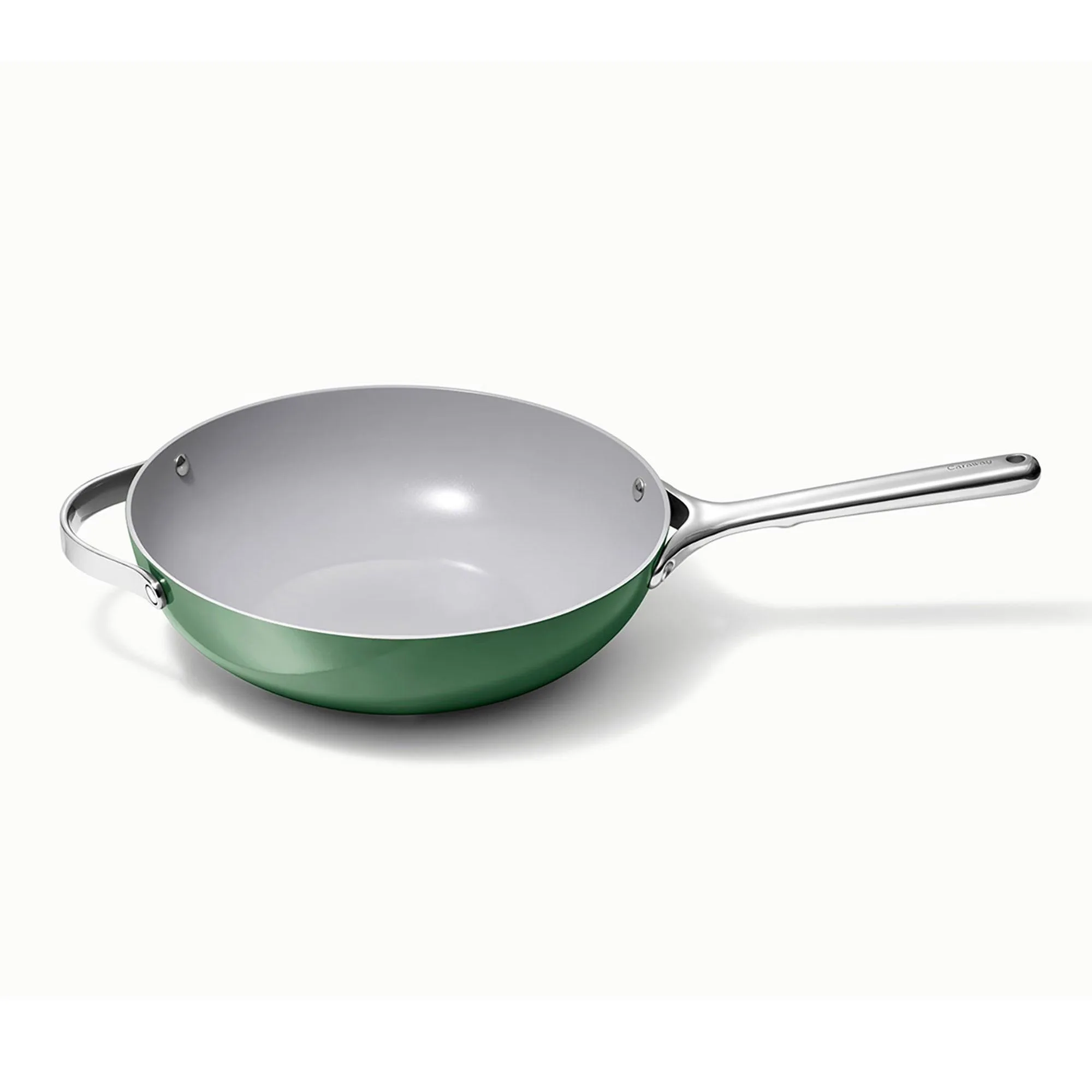 Caraway 12" Nonstick Ceramic Stir Fry Pan Sage