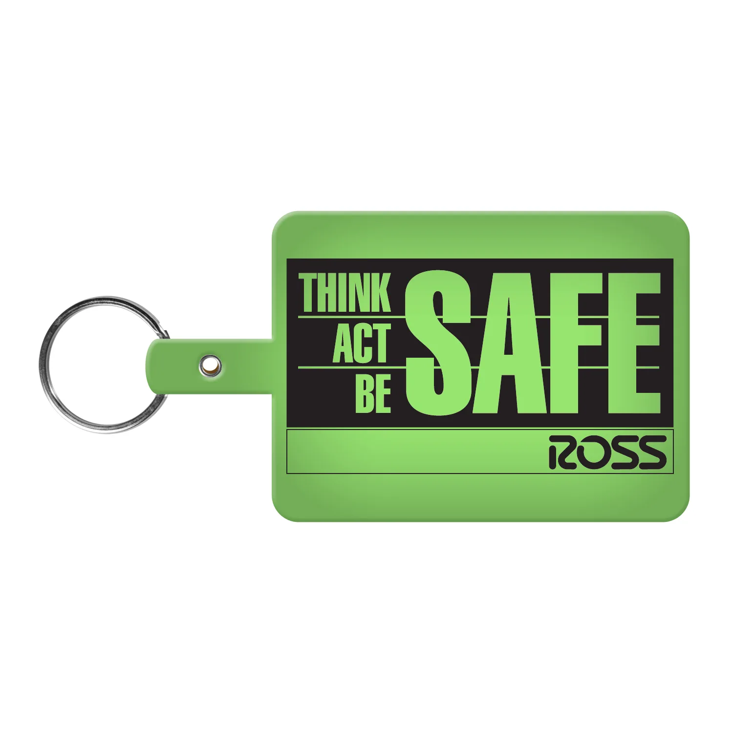 Large Rectangle Flexible Key Tag view 5