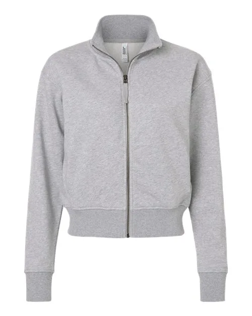 American Apparel® Women's French Terry Full-Zip Jacket view 2