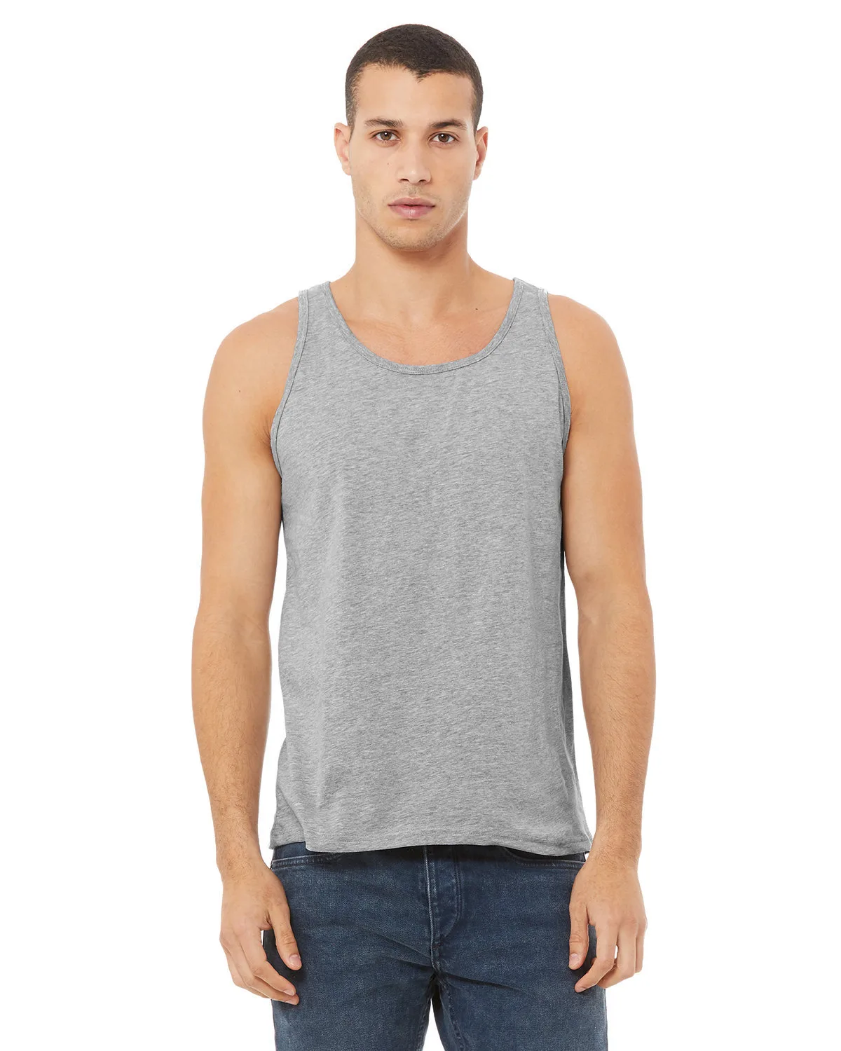 Bella+Canvas® Unisex Heather CVC Tank Top