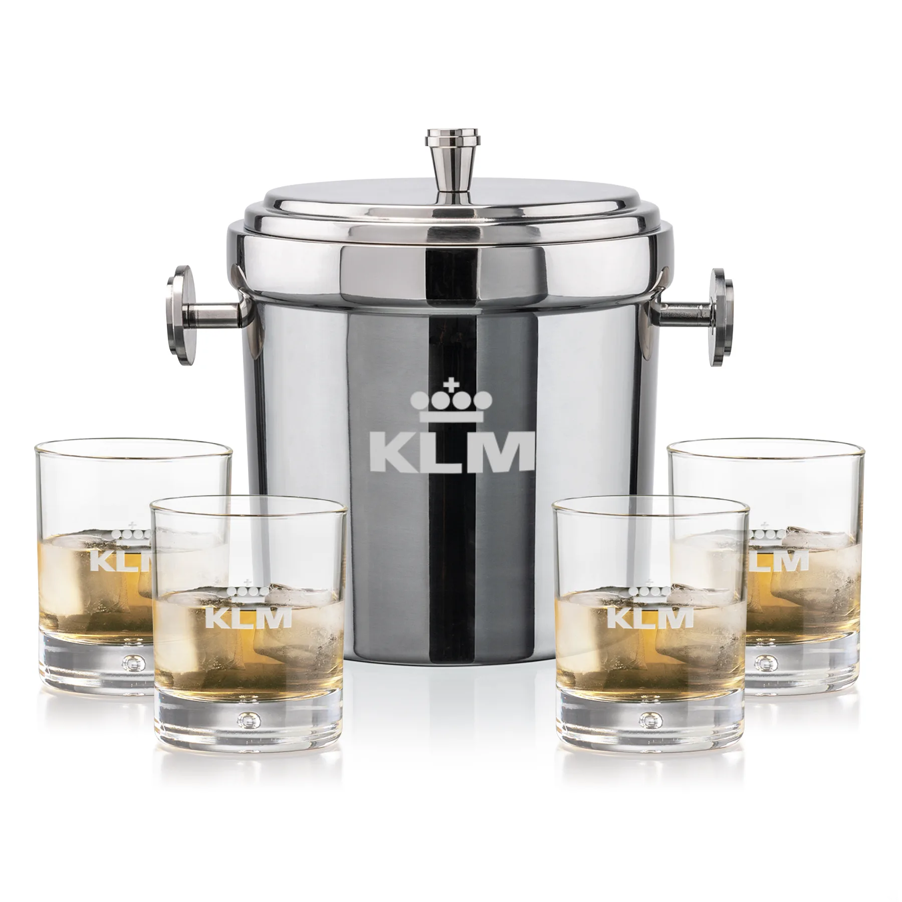Milano Bucket Set, Laser Engraving, Set of 5