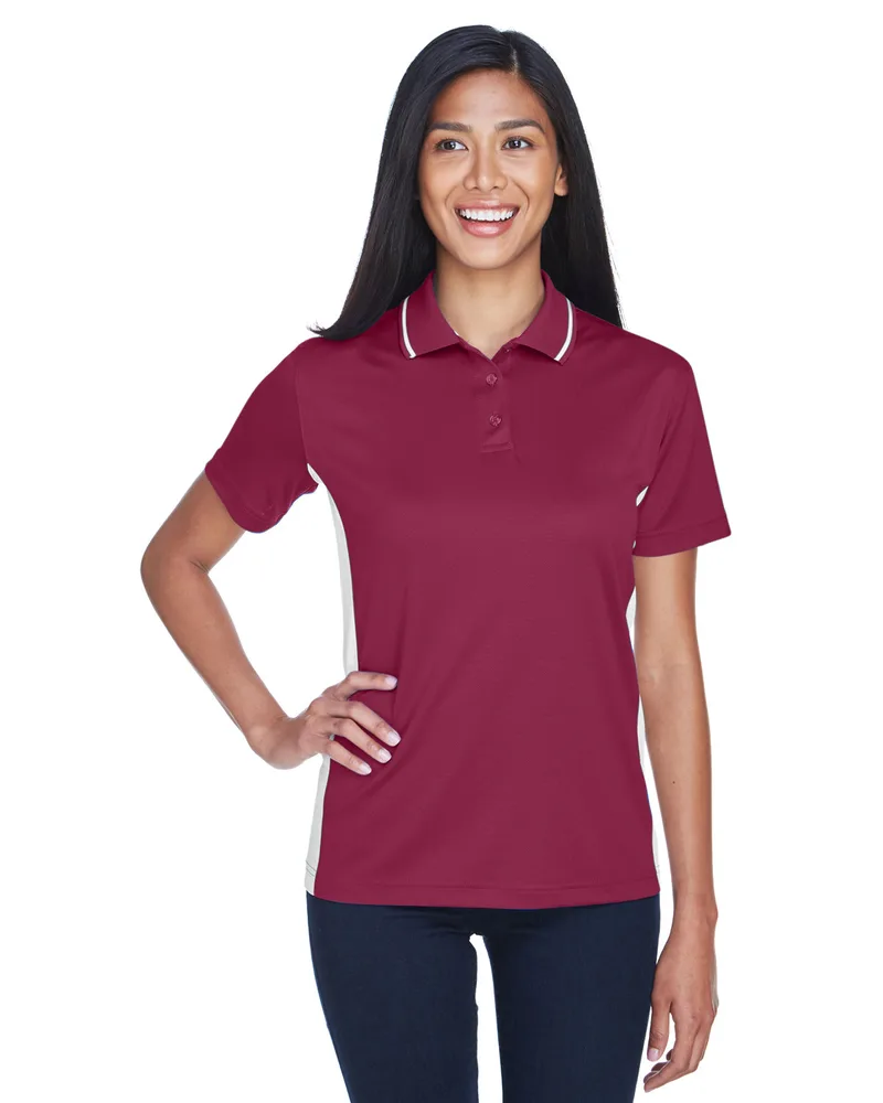 ULTRACLUB Ladies' Cool & Dry Sport Two-Tone Polo view 7