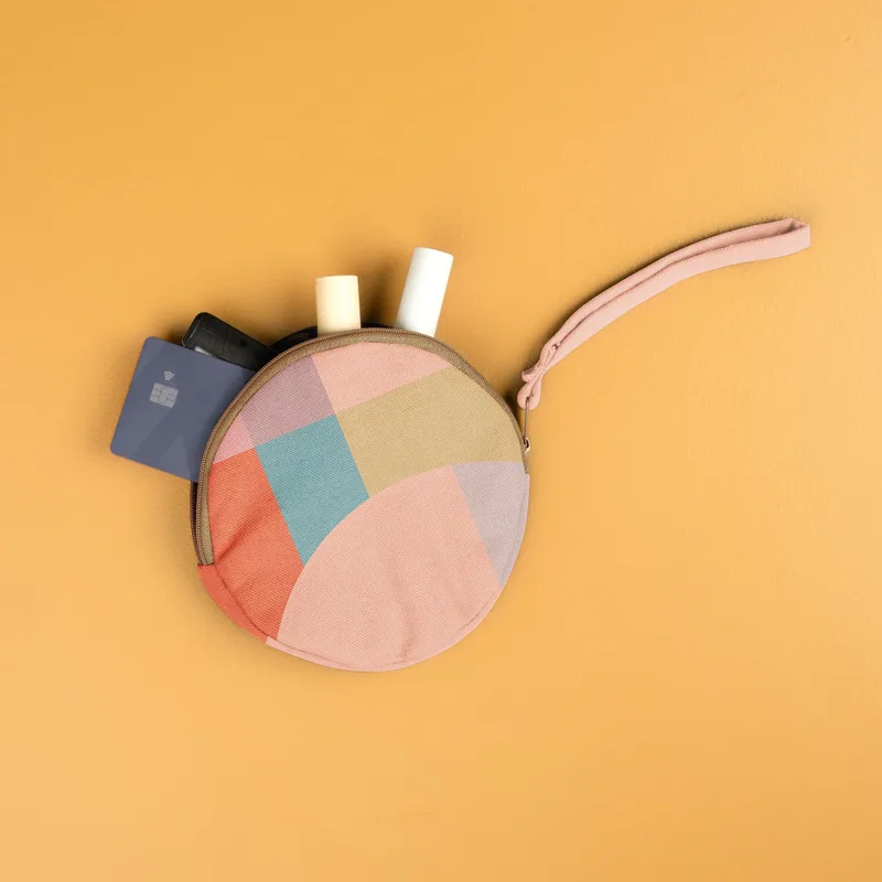 Pancake To Go Pouch - 4CP Pigment Dyed Canvas view 5