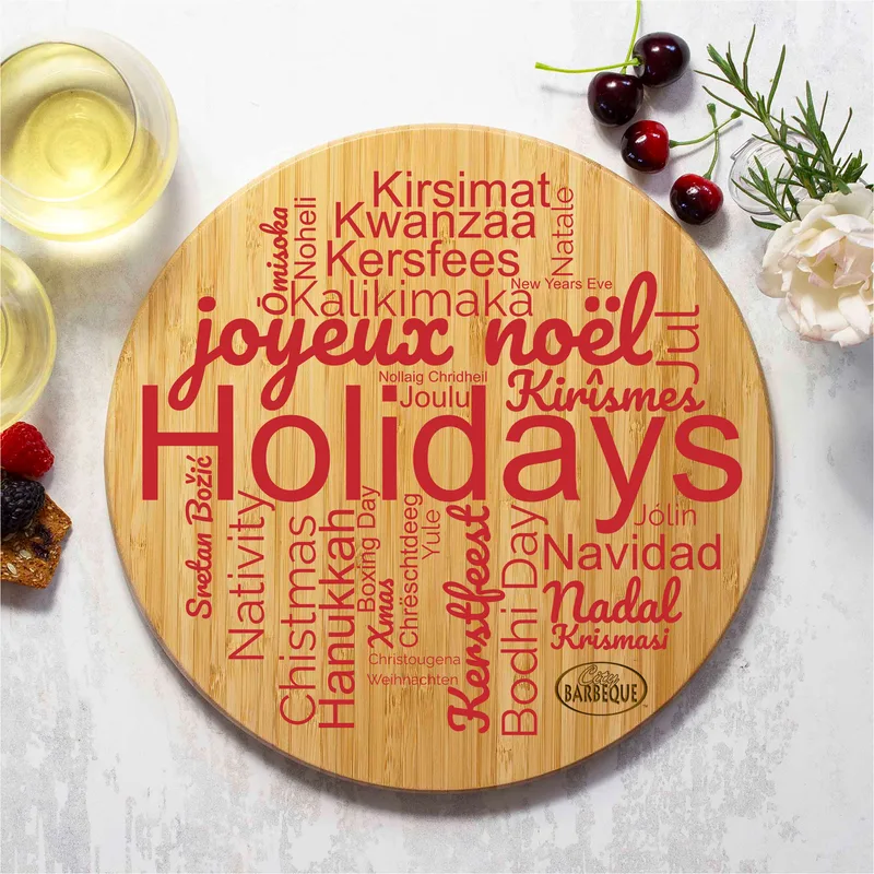 World of Holidays Cutting and Serving Board view 3