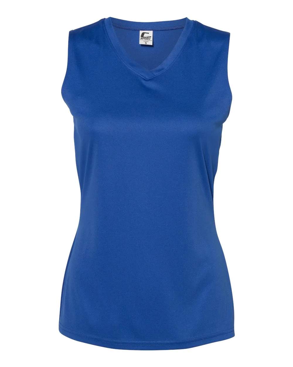 C2 Sport Women's Sleeveless V-Neck T-Shirt view 4