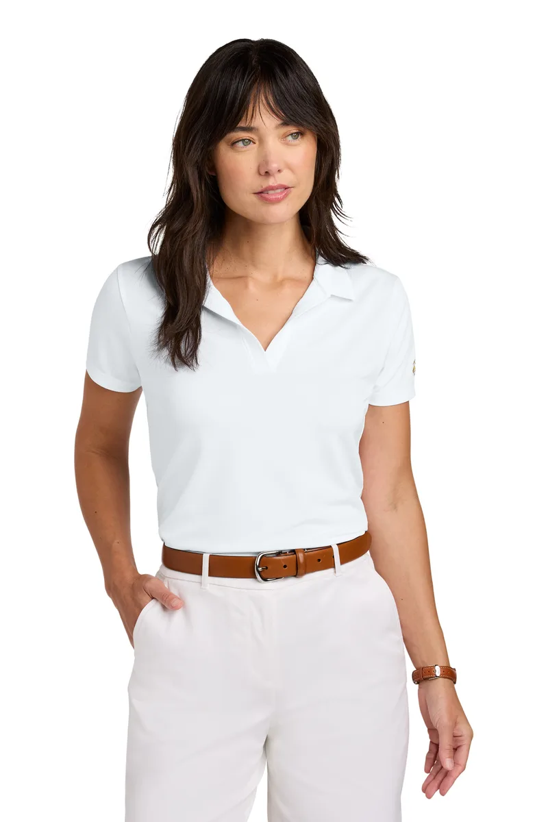 Brooks Brothers® Women's Mesh Pique Performance Polo view 5