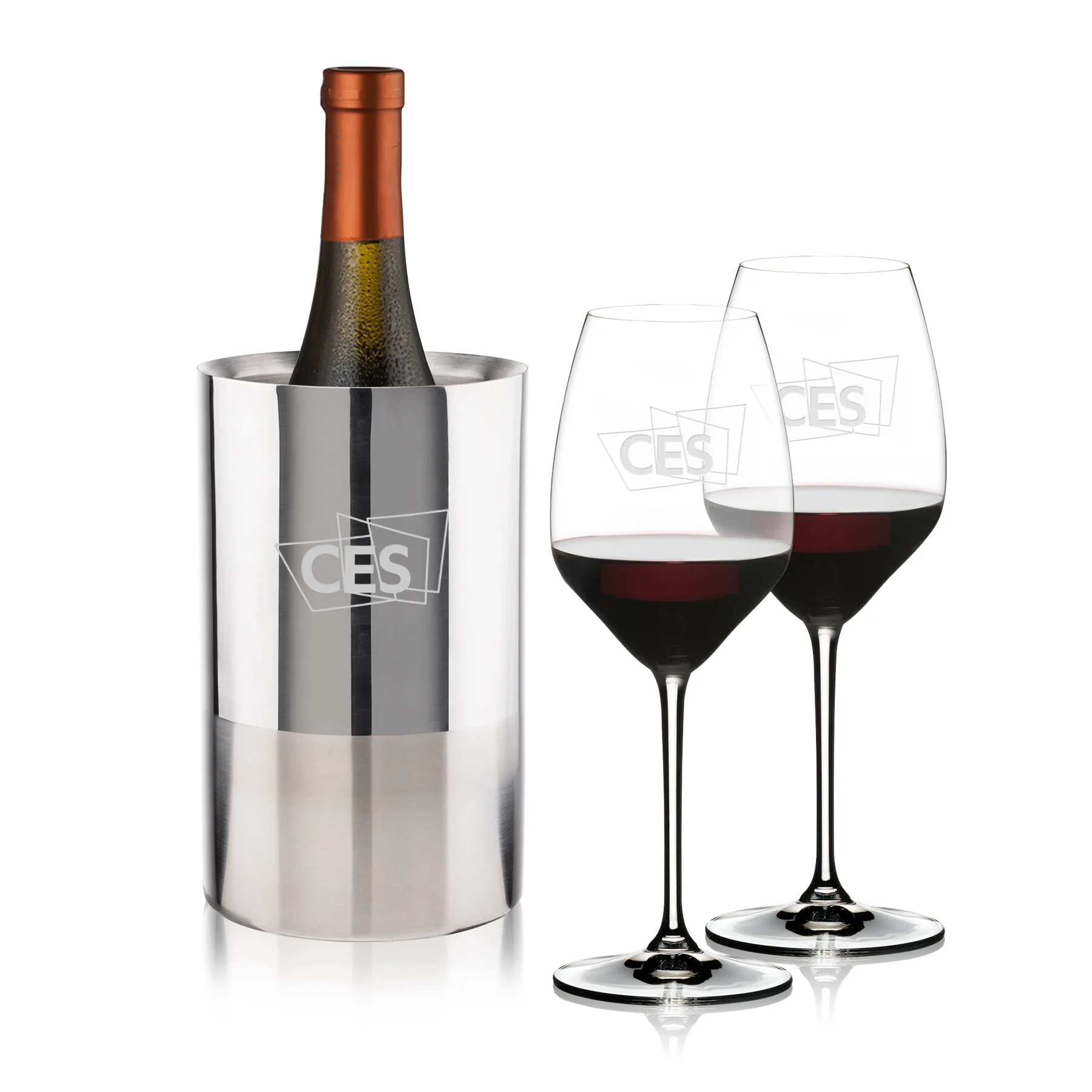 Catania Cooler Set, Laser Engraving, Set of 3