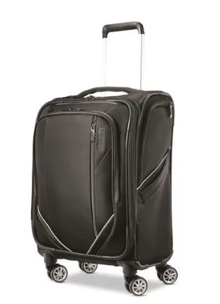 Samsonite® American Tourister® Zoom Turbo 20" Spinner Suitcase (Black)