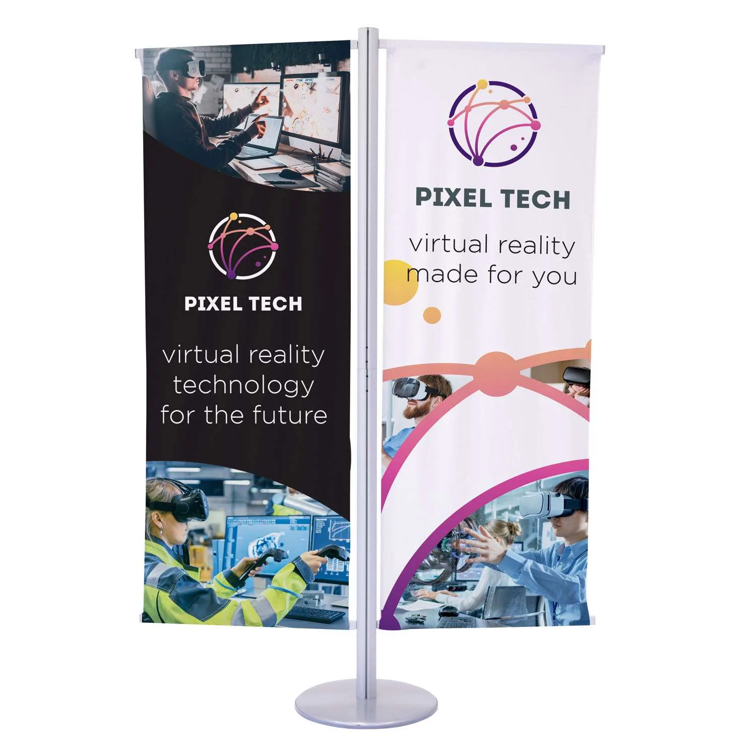 Flex Banner Display Double-Banner Kit view 3