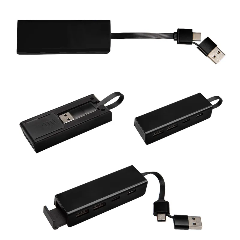 Rabs Type-c & Usb Hub With Phone Stand view 3