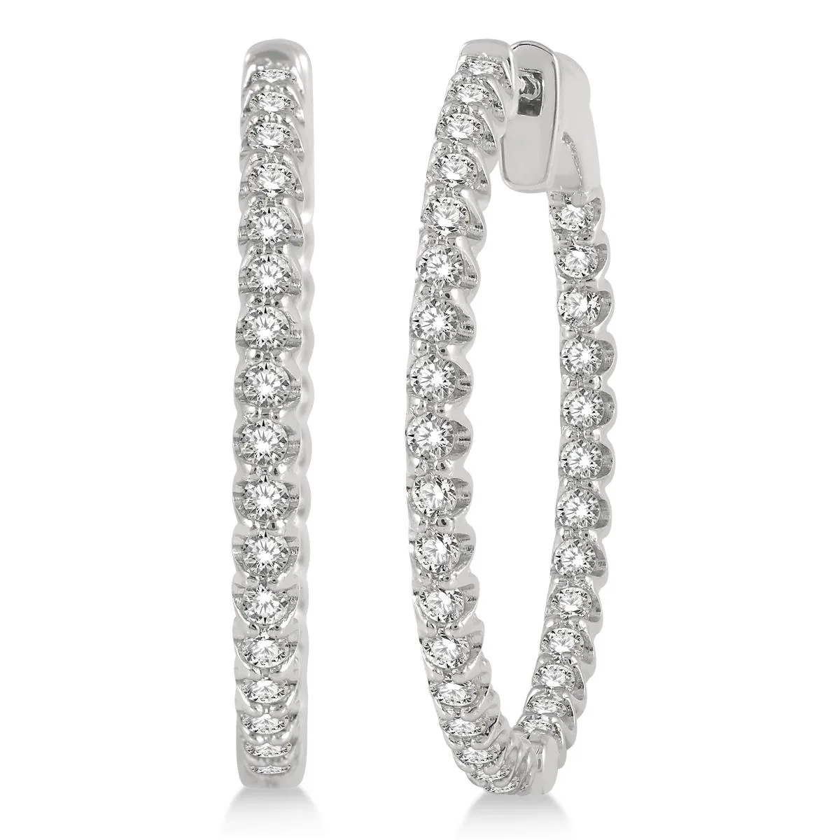 Jilco Inc Diamond Hoops