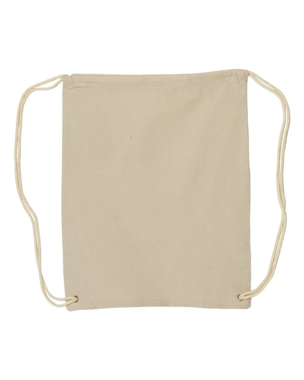 Liberty Bags® Canvas Drawstring Backpack view 2