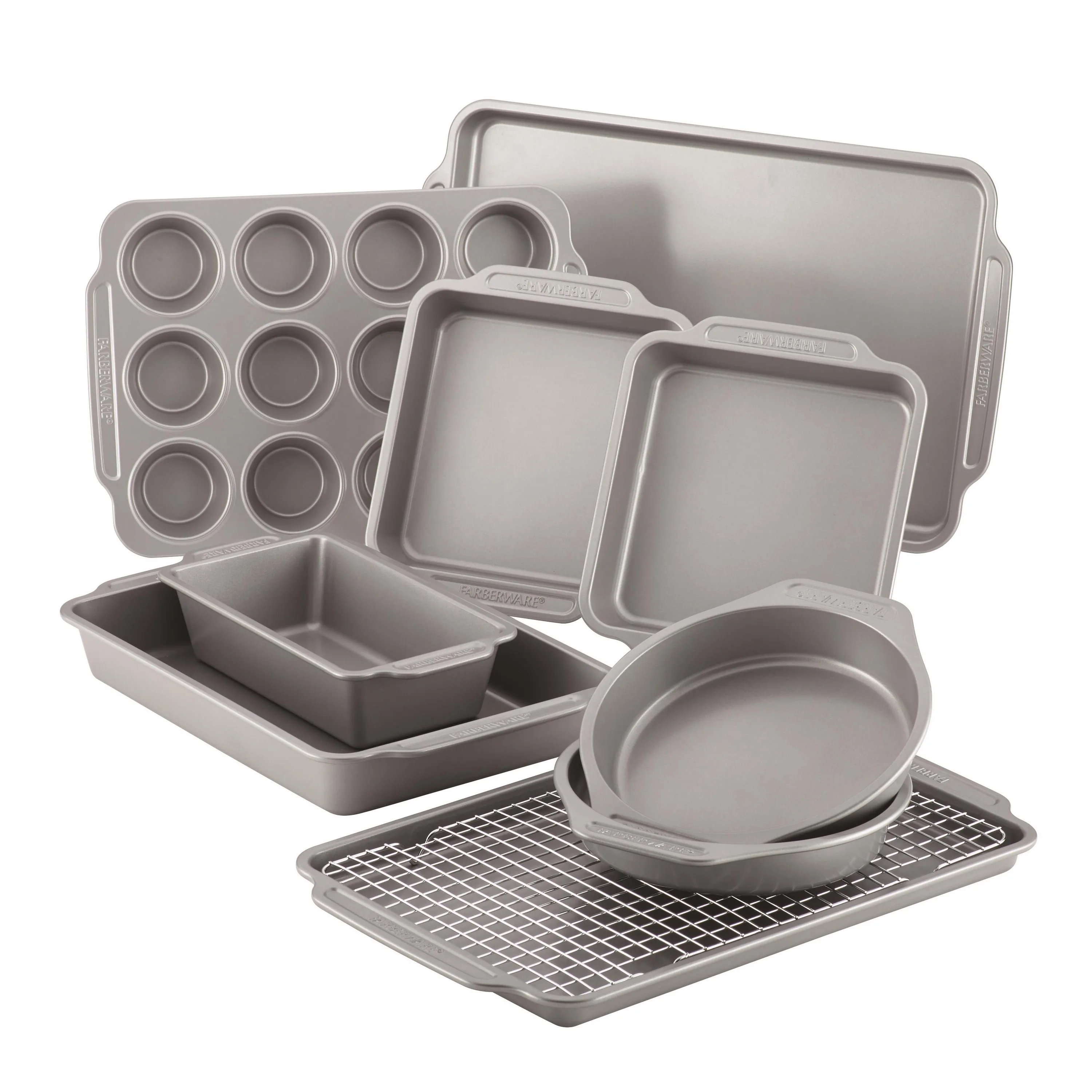 Farberware 10Pc Nonstick Bakeware Set