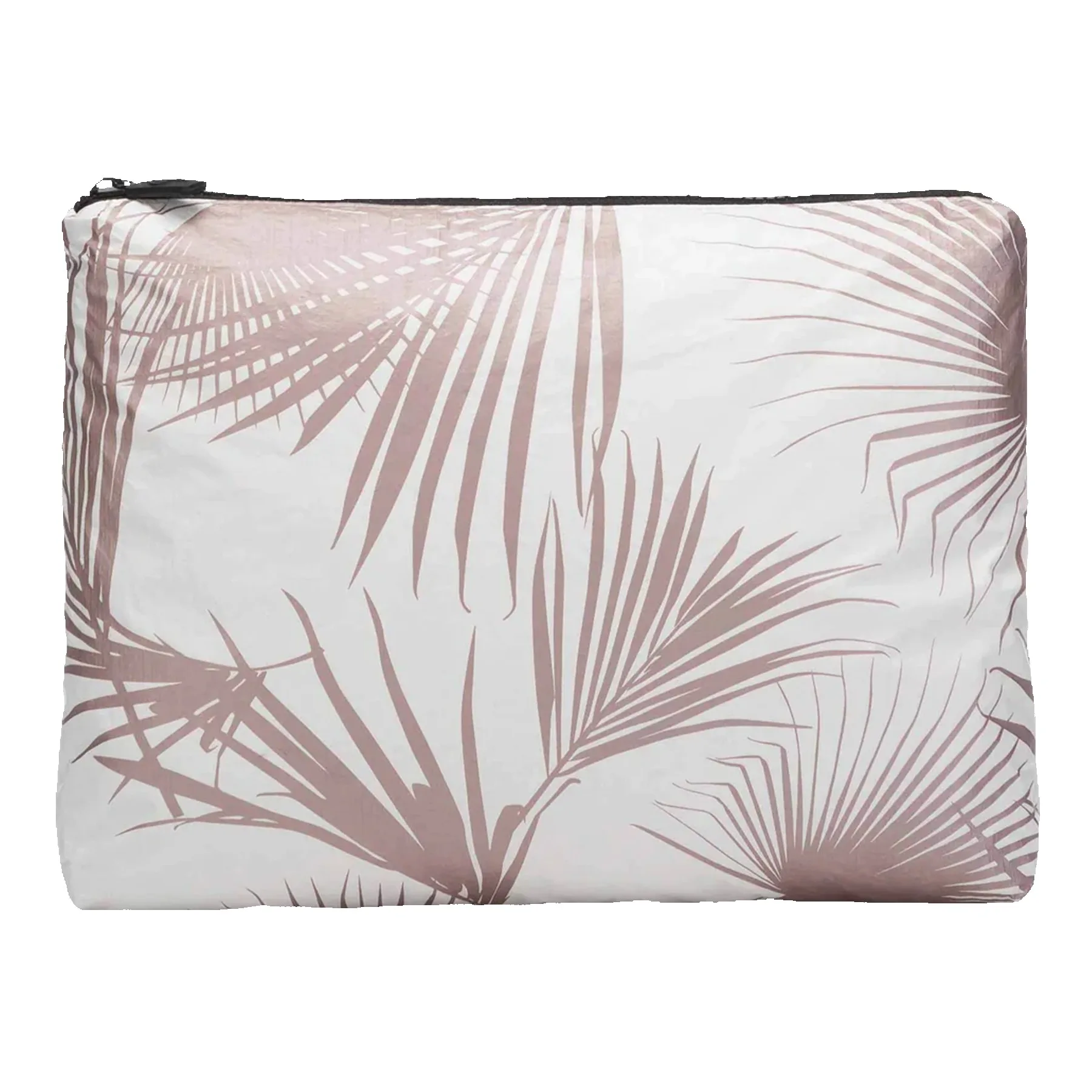 ALOHA Collection Day Palms Mid Pouch - Rose Gold