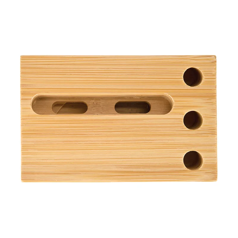 Allegra Bamboo Phone Stand & Amplifier view 2