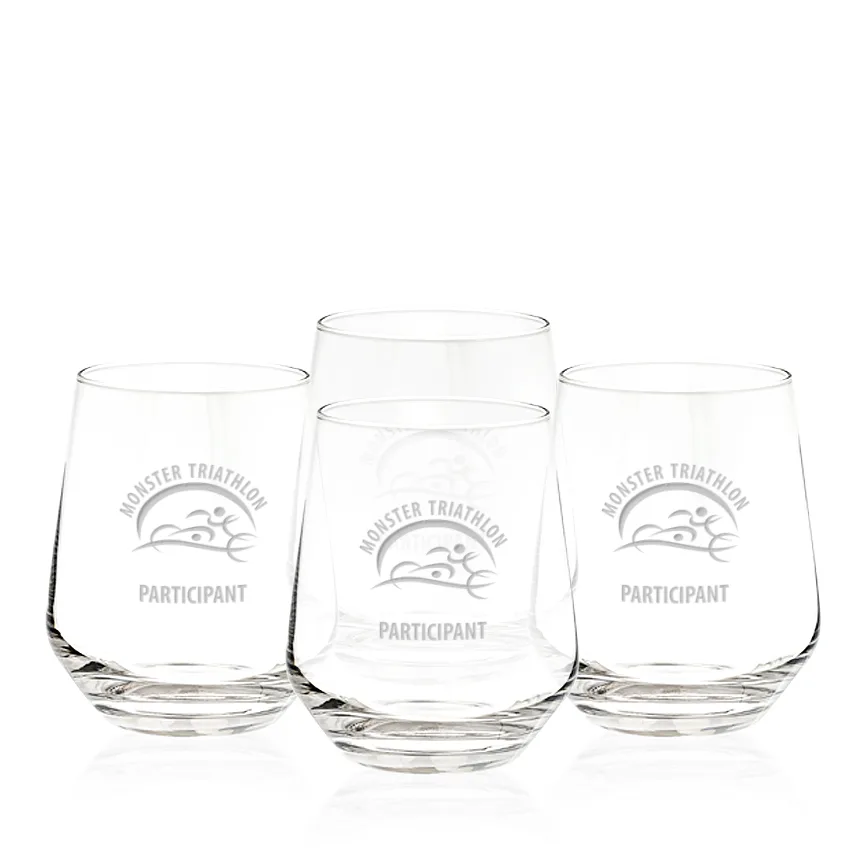 Bethel Stemless Wine Glass - Set of 4 - 16 oz. view 3
