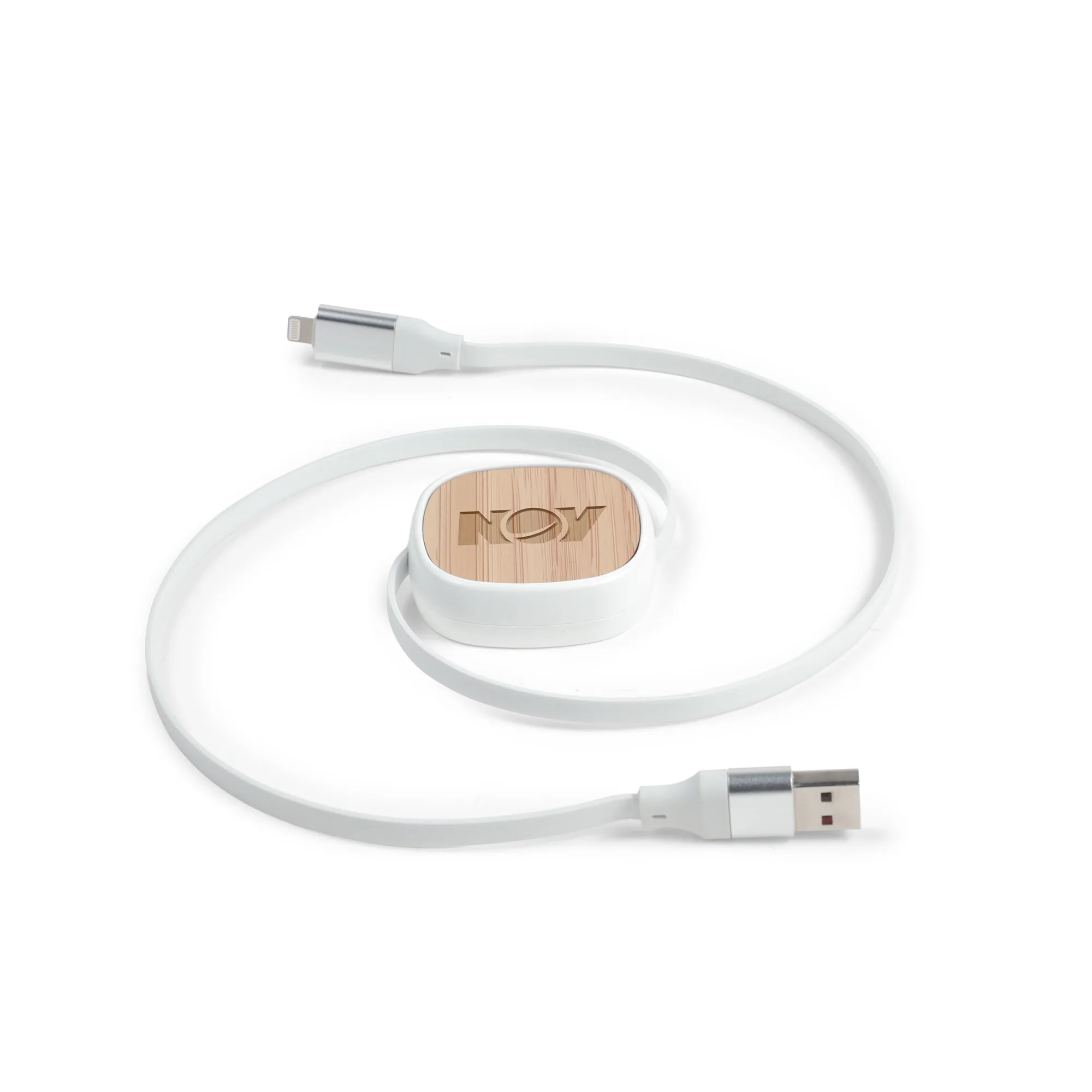 BambooRetract 4-in-1 Charging Cable view 3