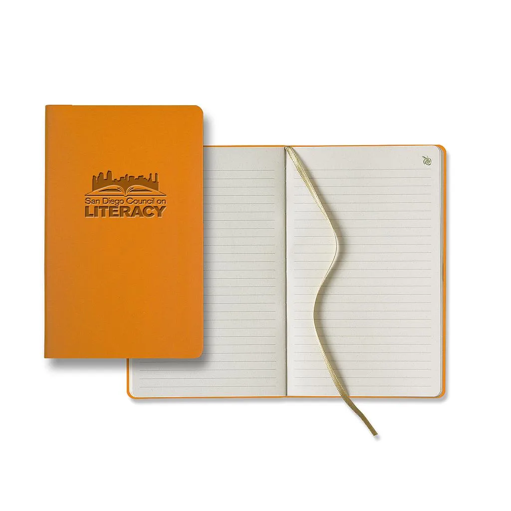 ApPeel Slim Medio Lined Apple Page Journal view 7