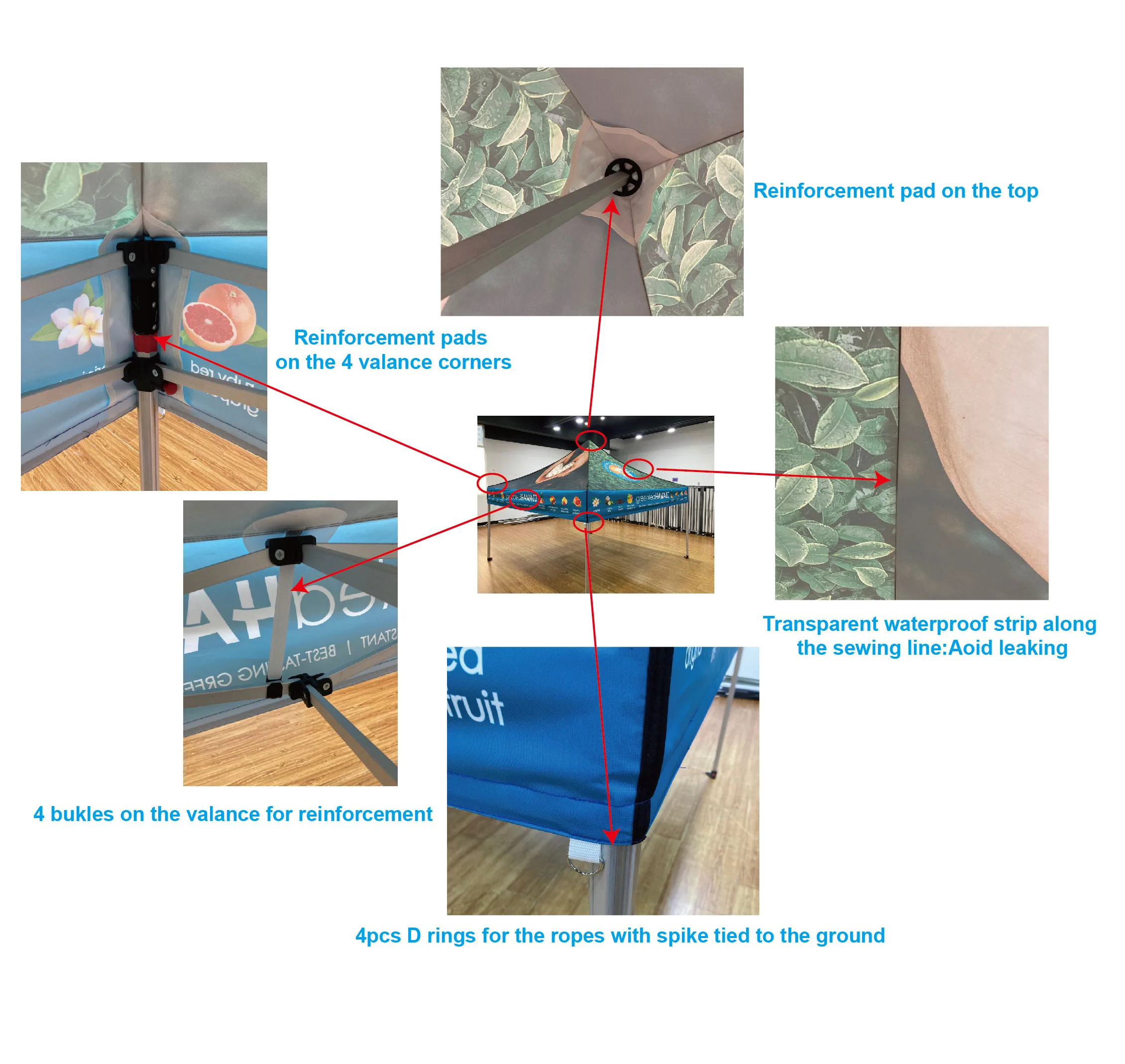 C9T CFM Tent Top Details