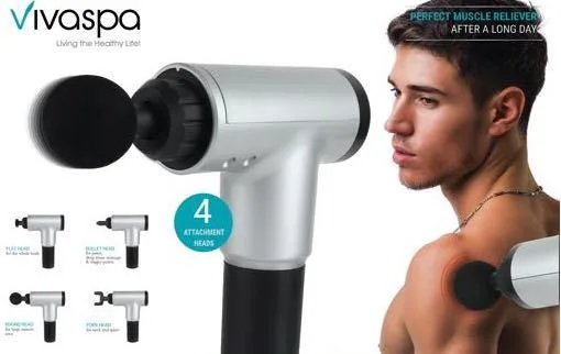 Health, Beauty & Fitness Vivitar Handheld Deep Tissue Percussion Massager