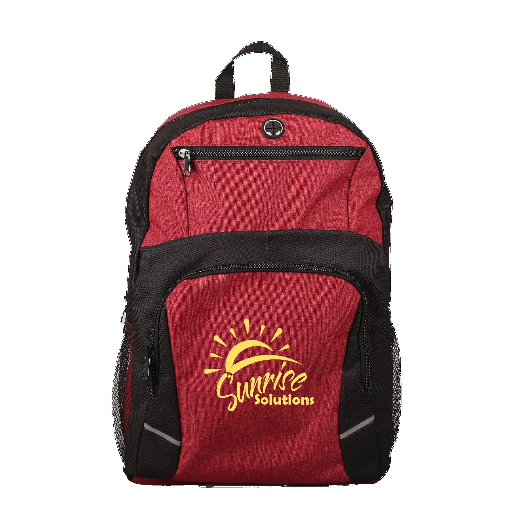 16" Stanford Heathered Laptop Computer Backpack view 4