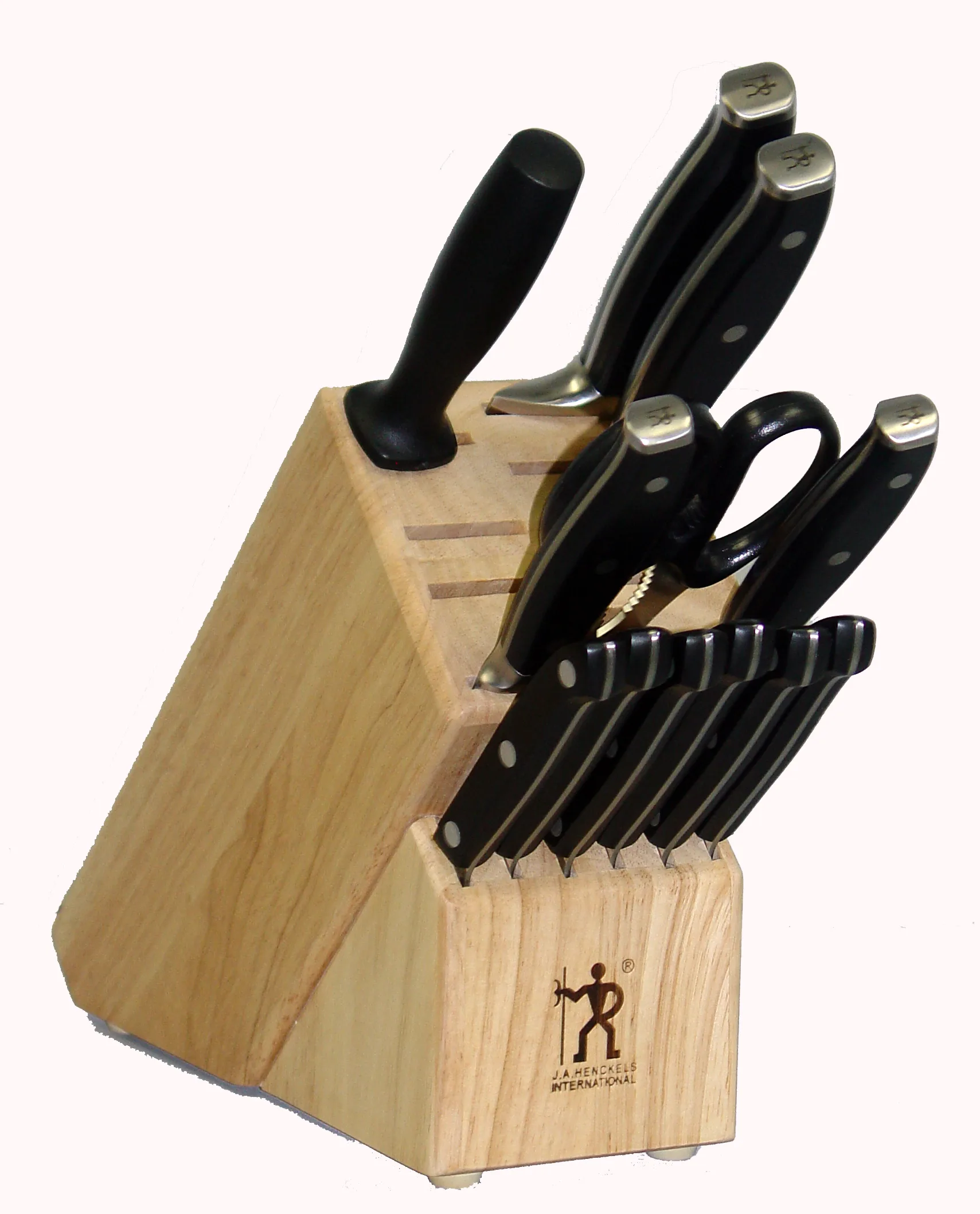 JA Henckels Forged Premio 13-Piece Knife Block Set