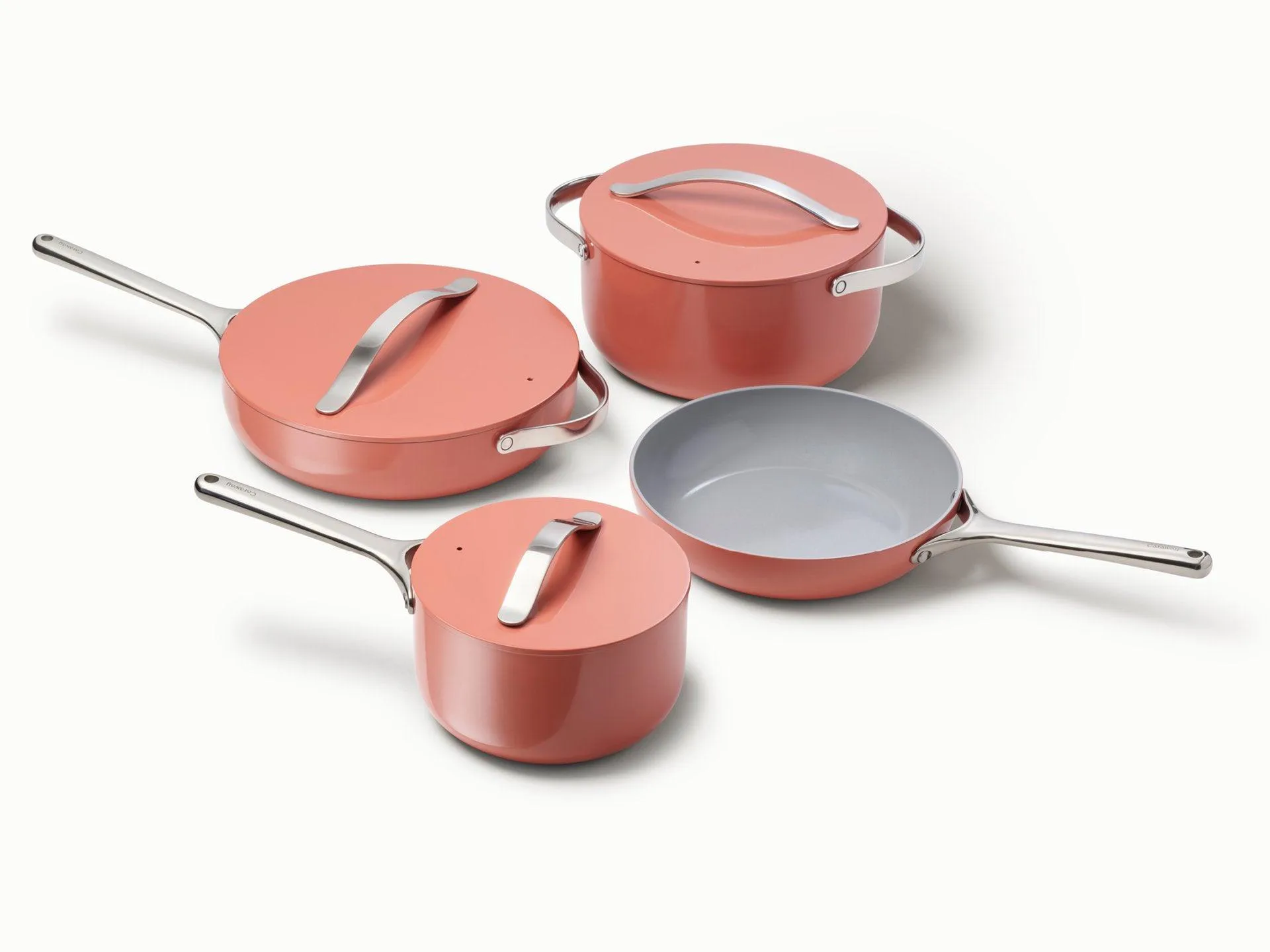 Caraway Non-Toxic Nonstick Perracotta Ceramic Cookware Set