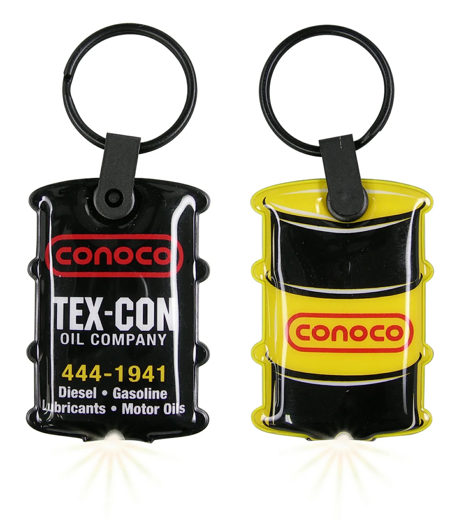 ShapeLights™ Color-A-Shape Key Ring Flashlight (Oil Can)