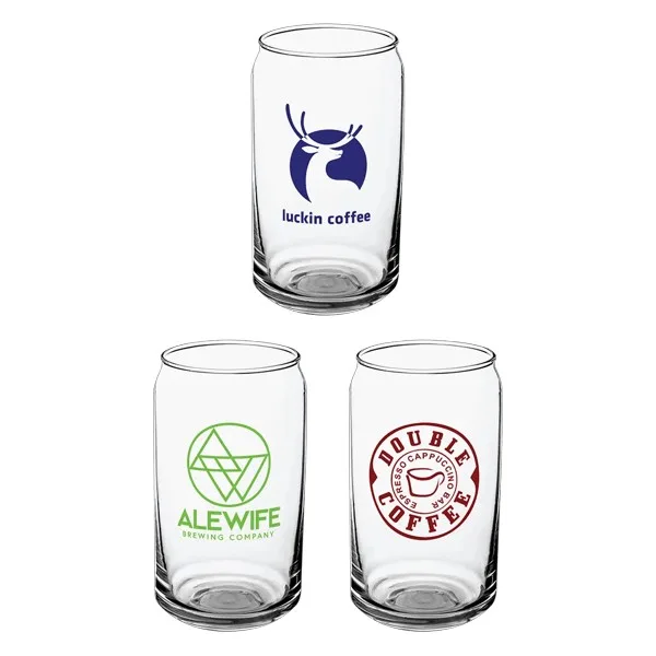 Crafty 16 oz ARC Can Shaped Beer Glasses