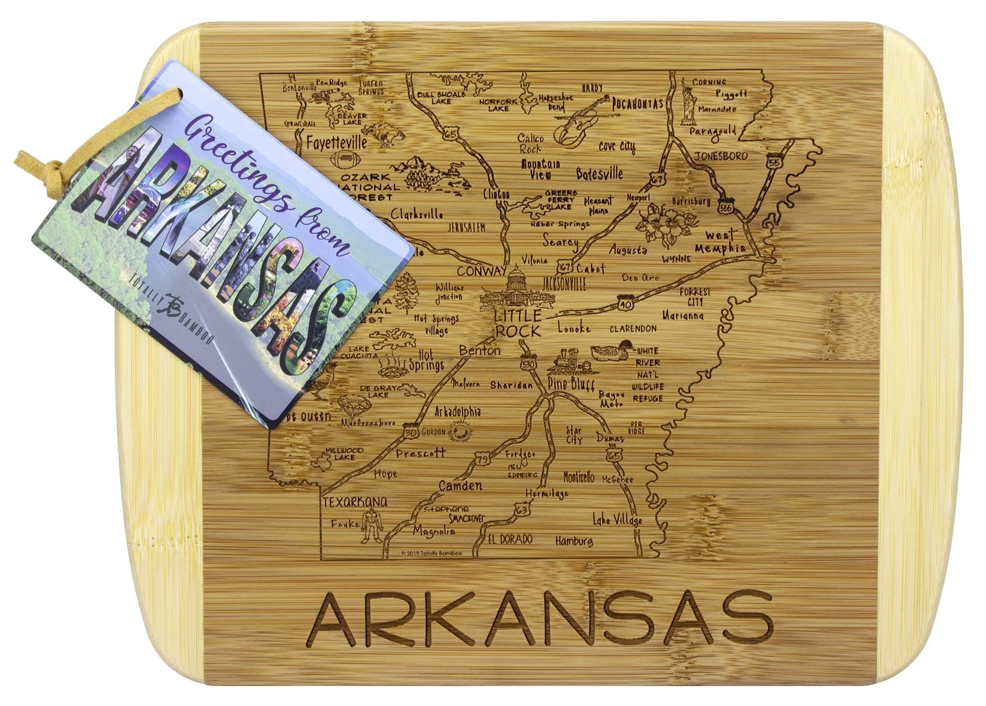 A Slice of Life Arkansas Serving & Cutting Board view 2