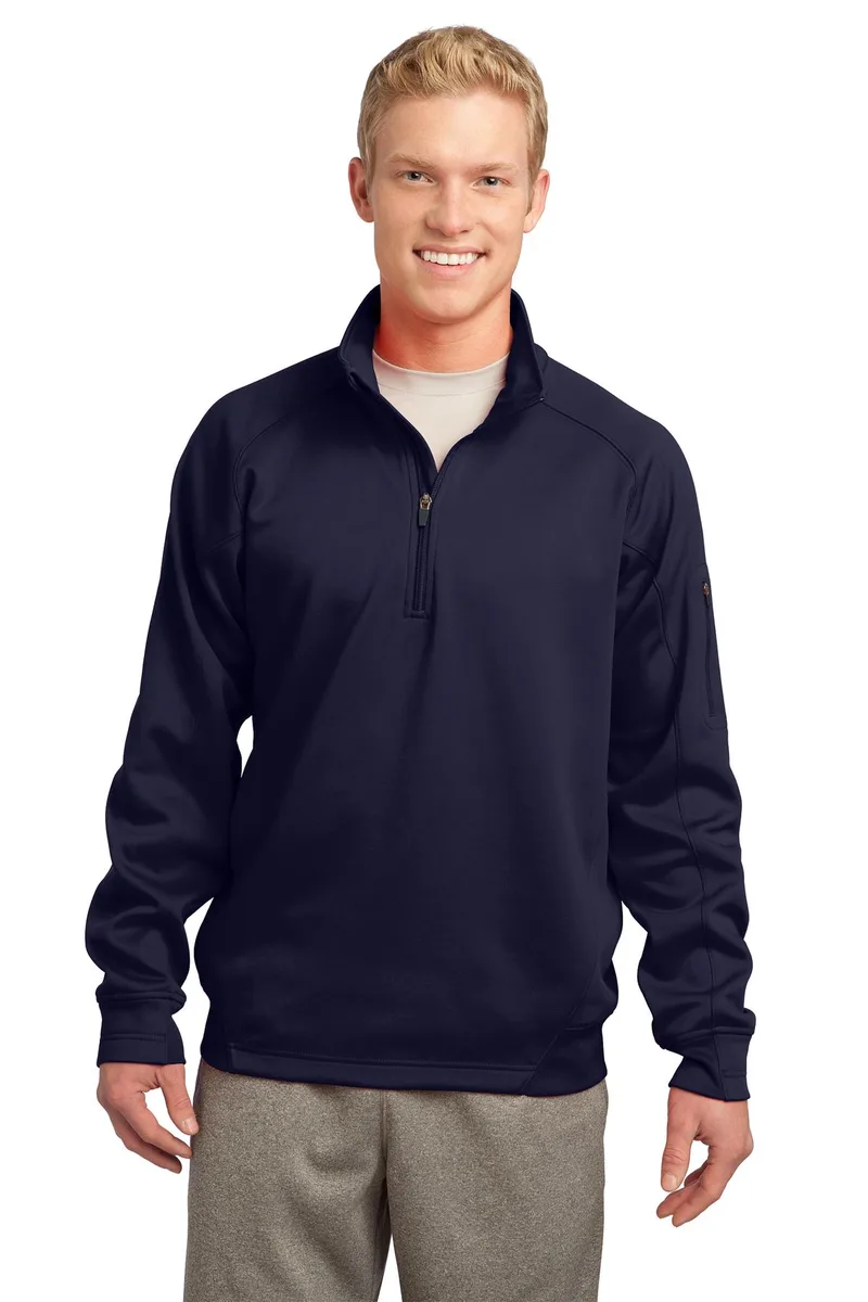 Sport-Tek® Tech Fleece 1/4-Zip Pullover. view 2