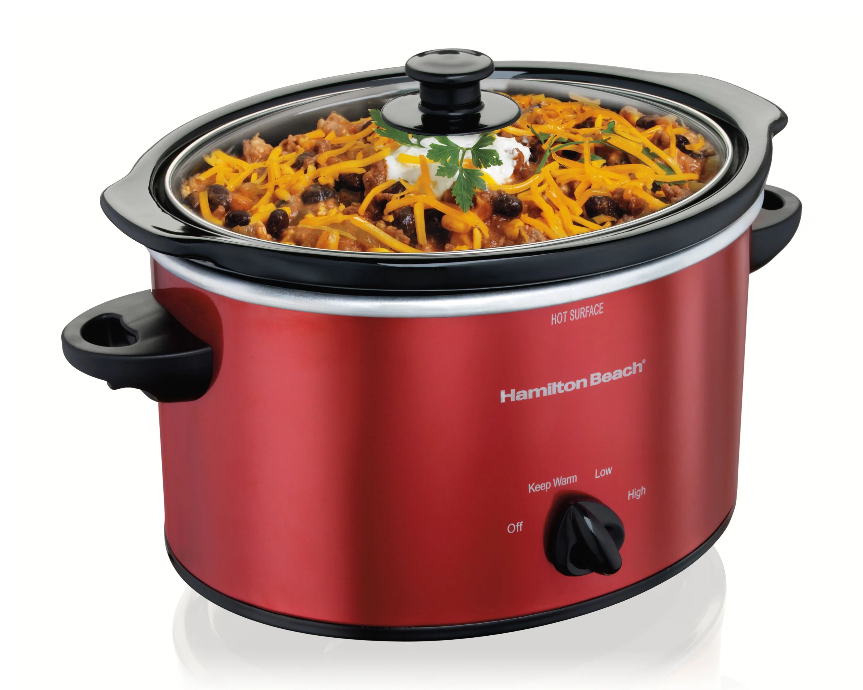 Hamilton Beach® Red 3 Qt. Slow Cooker