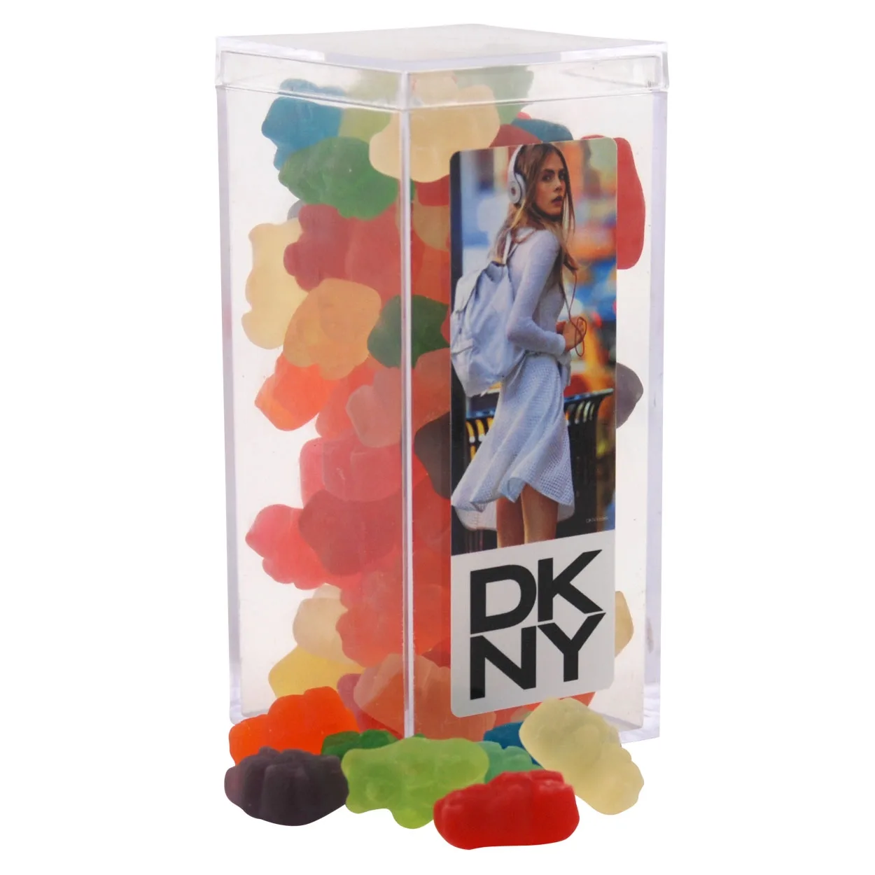 Acrylic Box w/Gummy Bears