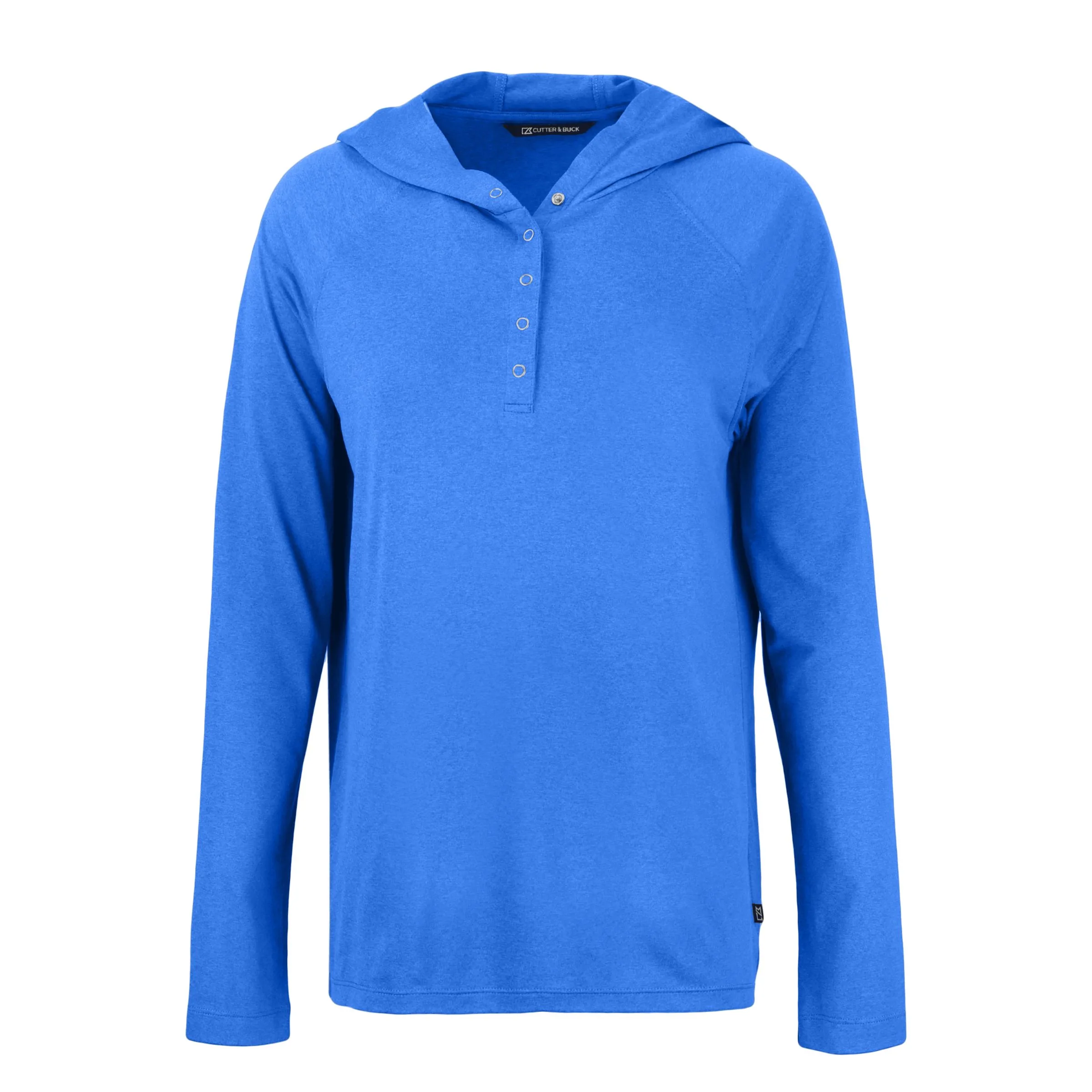 Cutter & Buck Coastline Epic Comfort Eco Recycled Womens Hooded Shirt view 7
