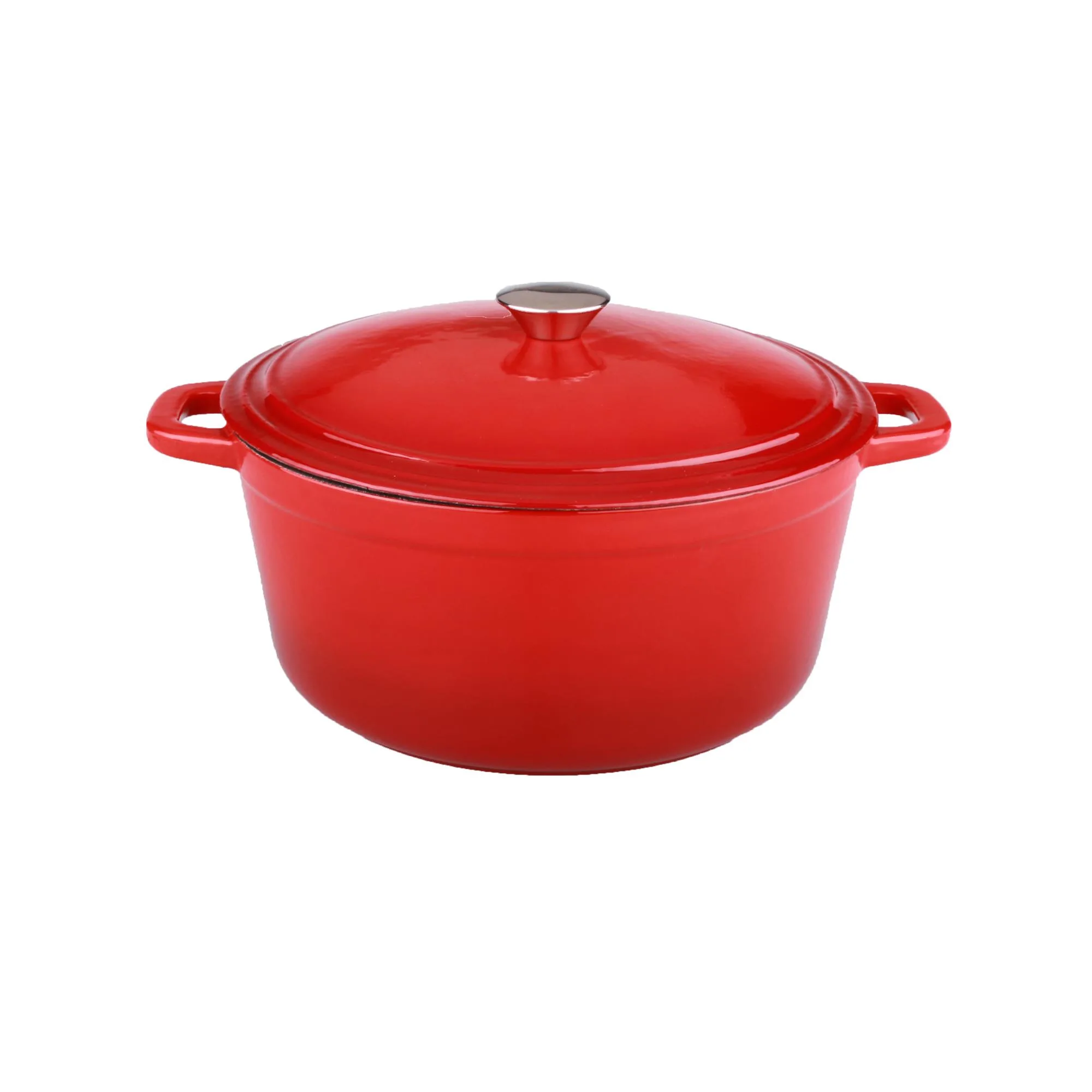 BergHoff® Neo 5Qt Cast Iron Oval Cov Dutch Oven Red